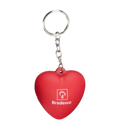 Chaveiro Coração Vinil oca Personalizada