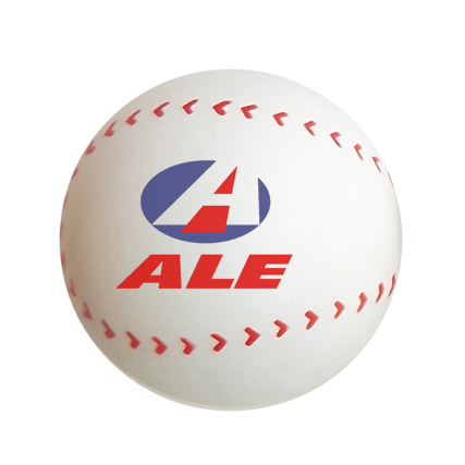 Bolinha Anti Stress vinil oca com pintura Baseball Personalizada