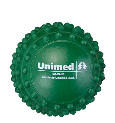 Bolinha Anti Stress vinil oca Cravinho Personalizada