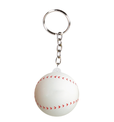 Chaveiro Bola Vinil oca Baseball Personalizada